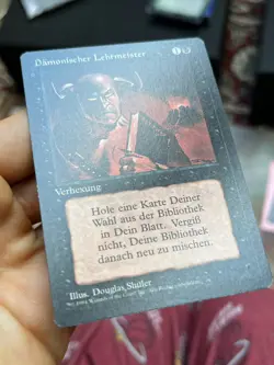 German FBB • Demonic Tutor • Unplayed / LP + • Mtg (1836) - Image 4