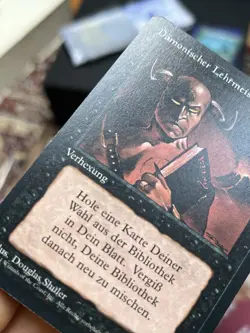 German FBB • Demonic Tutor • Unplayed / LP + • Mtg (1836) - Image 5