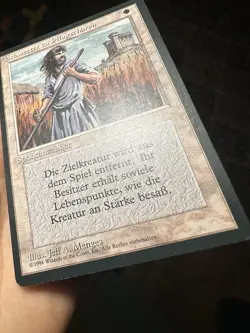 German FBB • Swords To Plowshares • Unplayed / Very Clean • Mtg (344) - Image 4