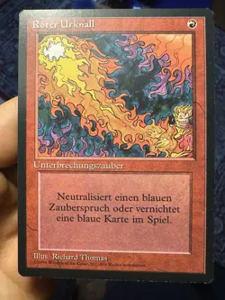 German Fbb Red Elemental Blast • Unplayed • Mtg (602) - Image 1