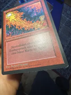 German Fbb Red Elemental Blast • Unplayed • Mtg (602) - Image 3