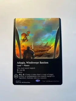 Adagia, Windswept Bastion (Borderless) Edge of Eternities Foil NM MTG🔥HOT🔥 - Image 1