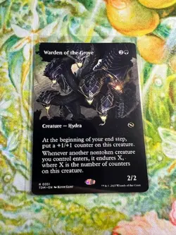 Warden of the Grove (Borderless) MTG: Tarkir: Dragonstorm *Pack Fresh* - Image 1