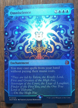 Omniscience - [Foil, Showcase] Wilds of Eldraine: Enchanting Tales (WOT) MINTY ! - Image 2