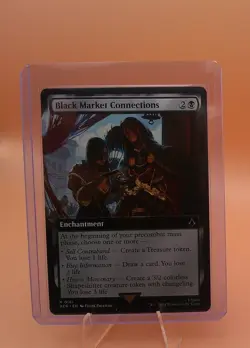 Black Market Connections Extended Art MTG Universes Beyond: Assassin's Creed - Image 1