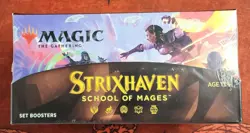 MtG Strixhaven Set Booster Box Sealed English with Free Shipping - Image 1