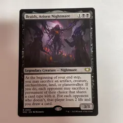 Braids, Arisen Nightmare Commander: Edge of Eternities #82 Rare - Image 1
