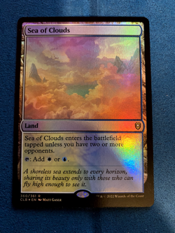 Sea of Clouds Commander Legends: Battle for Baldur's Gate Foil - Light Play - Image 1