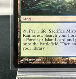 Magic The Gathering: Misty Rainforest Zendikar Regular - MR6 - Image 5