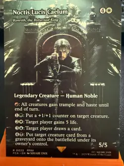 Noctis Lucis Caelum (Rare Showcase) 0023 Final Fantasy FCA MTG Near Mint R - Image 1