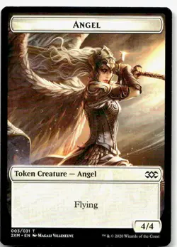 Angel Token, Double Masters #3 MTG - Image 1