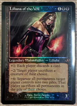 MTG LILIANA OF THE VEIL RETRO FOIL Innistrad Remastered #475 FOIL SP Mythic! - Image 1