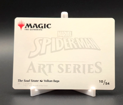 The Soul Stone The Gathering Spider-Man Art Series Gold Stamped SSP #10/54 - Image 2