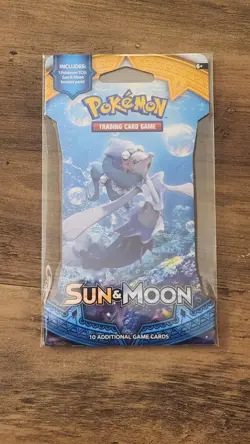 Sun & Moon Base Set Sleeved Booster Pack 2017 Pokemon Primarina Pack Art Sleeve 820650801945 - Image 1