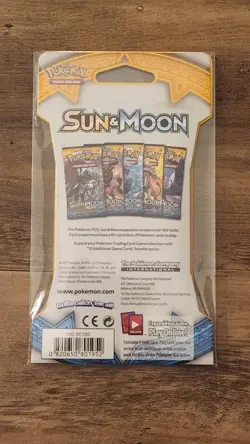 Sun & Moon Base Set Sleeved Booster Pack 2017 Pokemon Primarina Pack Art Sleeve 820650801945 - Image 3