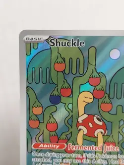 Pokemon TCG Illustration Rare Shuckle #136/132 Mega Evolution - Image 4
