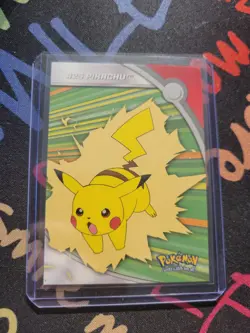 Pokemon Topps Series 2 Heroes & Villains TV Animation Ed HV6 #25 PIKACHU - Image 4