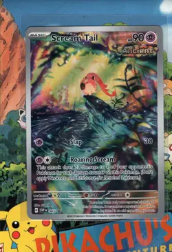 Pokemon TCG Scream Tail - SVP065 Black Star Promo Holo NM/M - Image 1