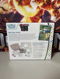 Factory Sealed Pokemon TCG Scarlet & Violet 151 ETB elite Trainer Box Case Fresh - Image 3