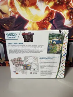 DENT RIP Factory Sealed Pokemon TCG Scarlet & Violet 151 ETB elite Trainer Box - Image 3