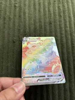 2020 Pokemon TCG - Snorlax Vmax Rainbow - Sword & Shield Secret Rare #206/202 MT - Image 2