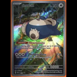 TAG 10 GEM MT Snorlax Promo 2023 Pokemon Pokemon Scarlet & Violet Black Star - Image 3
