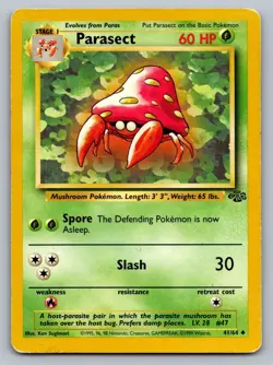 Pokemon TCG Jungle Parasect #41 - Image 1