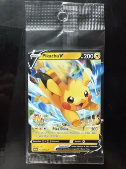 Pokemon Sealed Bahasa Indonesia Language Pikachu V Festival Jakarta 377/S-P - Image 1