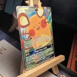 Dedenne GX 195a/214 Unbroken Bonds Full Art Promo Ultra Rare Pokemon TCG MINT - Image 2