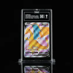 Pokemon TCG Charizard V SWSH050 Champion’s Path Promo TAG 9 MINT - Image 1
