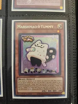 Yu-Gi-Oh! Marshmao Yummy Secret Rare DOOD-EN024 1st Edition Near Mint - Image 1