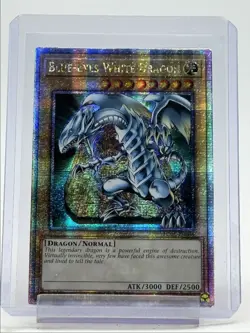 BLUE-EYES WHITE DRAGON 2010 YU-GI-OH! LEGENDARY COLLECTION SECRET Q4647 - Image 1