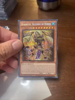 Duamutef, Blessing of Horus MP24-EN115 Secret Rare 1st Edition Yu-Gi-Oh! - Image 4