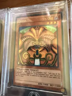 Yu-Gi-Oh! TCG Exodia The Forbidden One YGLD Complete 1st Edition ~ Holo RARE - Image 2