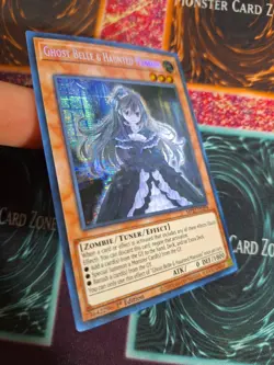 Yu-Gi-Oh! TCG Ghost Belle & Haunted Mansion MP22-EN258 Prismatic Secret 1st NM - Image 2