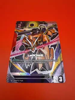 Gundam Card Game LaGOWE Alternate Alt Art GD01-050 R+ NM Double Sleeved - Image 5