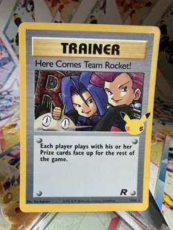 Here Comes Team Rocket! 15/82 Celebrations: Classic Collection Holo Pokemon Card - Image 1