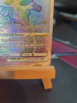 Pokemon TCG Shaymin VSTAR Rainbow Secret Rare Card 173/172 Brilliant Stars NM - Image 4