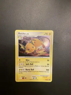 Raichu Lv.45 (8/100) - Holo Rare - 2008 Diamond & Pearl Pokemon Card - Image 1
