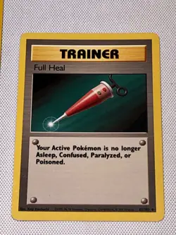 Pokemon Original Base Set 8 of 102 Pokemon Game Cards Mint Energy Card Trainer - Image 4