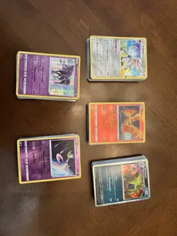 Pokemon Card Bulk Lot 50 HOLO/REVERSE, GUARANTEED V/EX/ or Full Art NM/LP - Image 1