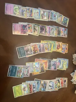 Pokemon Card Bulk Lot 50 HOLO/REVERSE, GUARANTEED V/EX/ or Full Art NM/LP - Image 3