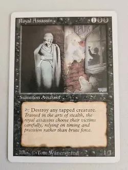 Royal Assassin Revised Edition Regular NM Near Mint MTG - Image 1