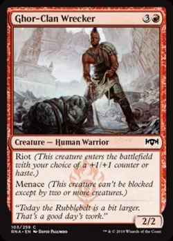 Ghor-Clan Wrecker - Near Mint MTG Ravnica Allegiance - Image 1