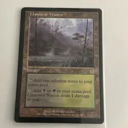 Llanowar Wastes - Apocalypse - Magic the Gathering MTG Nice! - Image 1
