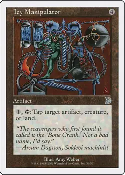 Icy Manipulator Deckmasters FOIL Magic The Gathering MTG Card - Image 1