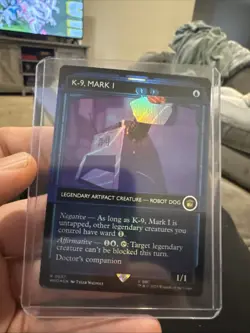 K-9, Mark I (Showcase) Magic the Gathering MTG Doctor Who FOIL (0537) NM - Image 1