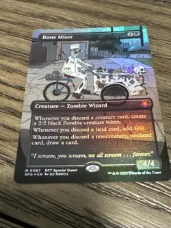 Bone Miser (Borderless) #87 (Foil) (NM) Special Guests SPG Magic MTG - Image 1