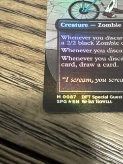 Bone Miser (Borderless) #87 (Foil) (NM) Special Guests SPG Magic MTG - Image 2