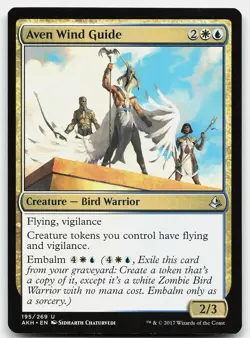 MTG Aven Wind Guide U Amonkhet 195 LP - Image 1